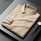 Ellis&Carter Premium Cashmere Polo Sweater