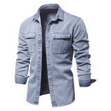 Ellis&Carter Chambray Hybrid Denim Shirt